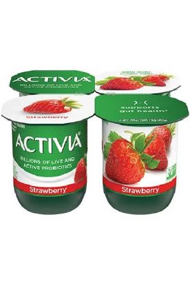 Picture of Activia Regular Strawberry 4 Oz