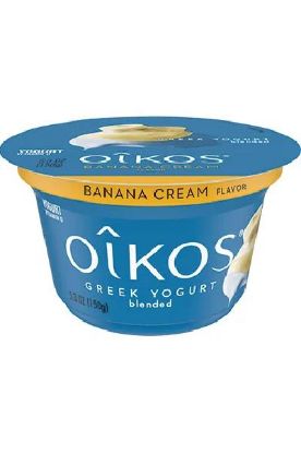 Picture of Oikos Greek Traditional Banana Cream 3 Oz