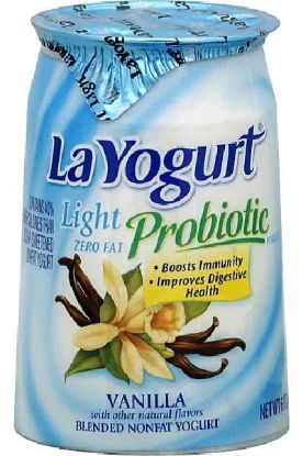 Picture of La Yogurt Light Non Fat Vanilla 6 Oz