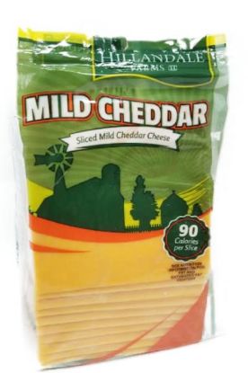 Picture of Hillandale Mild Cheddar Single Cheese 8 Oz