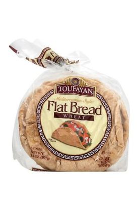 Picture of Toufayan Mediterranean Flatbread Wheat 14 Oz