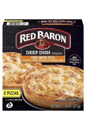 Picture of Red Baron Deep Dish Pizza Four Cheese 2Pk 11.2 Oz
