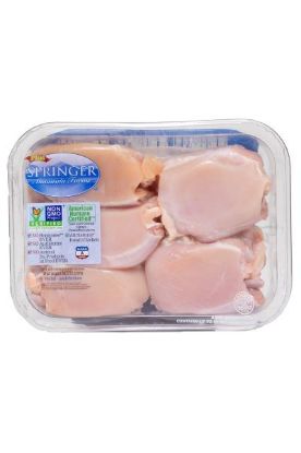 Picture of Springer Chicken Thigh Boneless 1 Lb