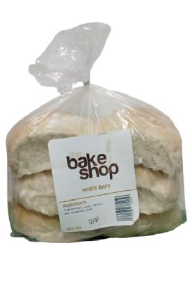 Picture of The Bake Shop White Baps 1 Pk