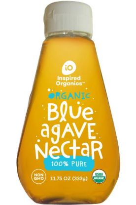 Picture of Inspired Organics 100% Pure Blue Agave Nectar Raw 11.75 Oz
