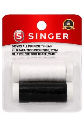 Picture of Singer All Purpose Thread Black 1 Pc