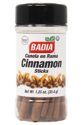 Picture of Badia Cinnamon Sticks 1.25 Oz