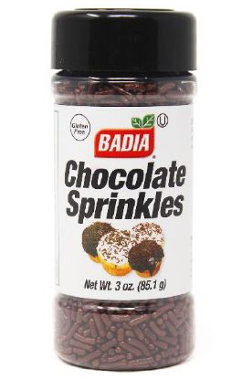 Picture of Badia Chocolate Sprinkles 3 Oz