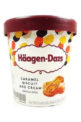 Picture of Haagen Dazs Caramel Biscuit & Cream 473 Ml