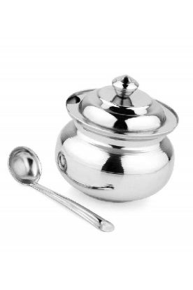 Picture of Stainless Steel Ghee Pot Small 1 Pc