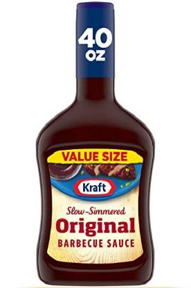 Picture of Kraft Slow Simmered Original Barbecue Sauce 28 Oz