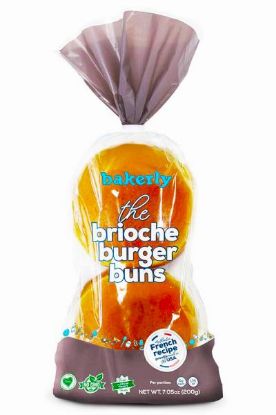 Picture of Bakerly Brioche Burger Buns 4 Pk