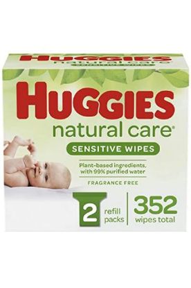 Picture of Huggies Sensitive Fragrance Free Wipes 624 Ct