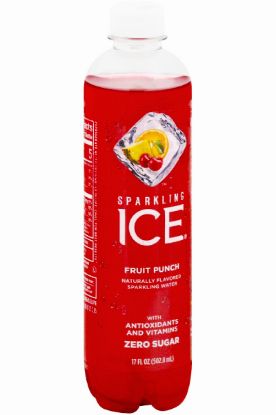 Picture of Sparkling Ice Zero Sugar Fruit Punch 17 Oz