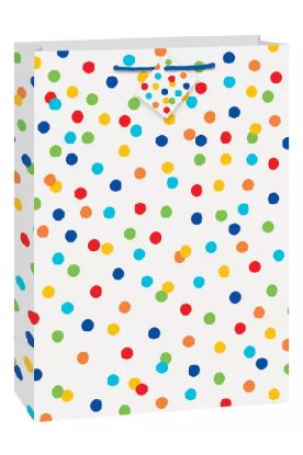 Picture of Unique Jumbo Polka Dot Gift Bag 1 Pc