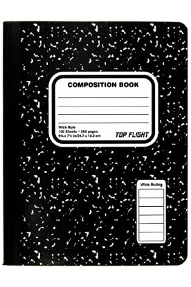 Picture of Top Flight Composition Book Colors 100 Ct