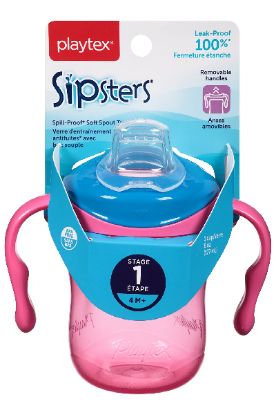 Picture of Playtex Sipster/'S Spill Proof Soft Spout Training Cup Stage 1 1 Ct