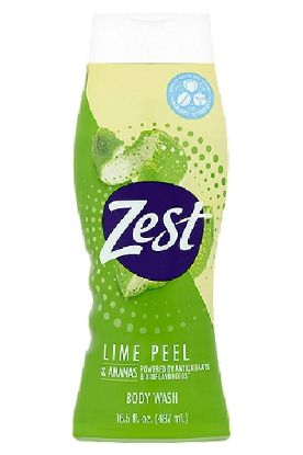 Picture of Zest Lime & Ananas Peel Body Wash 16.5 Oz