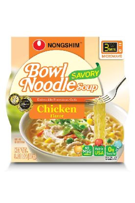 Picture of Nong Shim Savory Chicken Bowl Noodles 3.03 Oz
