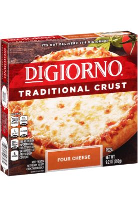 Picture of Digiorno Traditional Crust Hand Tossed Four Cheese Pizza 9.2 Oz