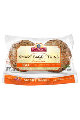 Picture of Toufayan Smart Bagel Everything 9.5 Oz