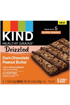 Picture of Kind Drizzled Dark Chocolate Peanut Butter Bar 5 Ct