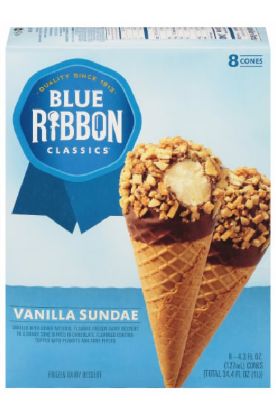 Picture of Blue Ribbon Classics Vanilla Sundae Cone 1 Ct