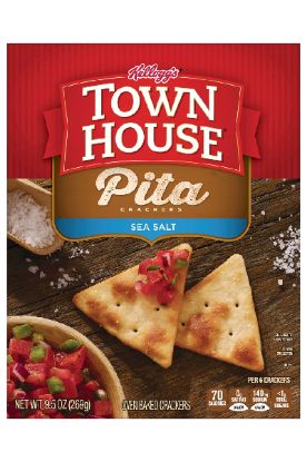 Picture of Kellogg/'s Town House Pita Sea Salt Cracker 9.5 Oz