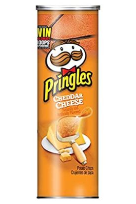 Picture of Pringles Cheddar Cheese Flavor Chips 156 Gm