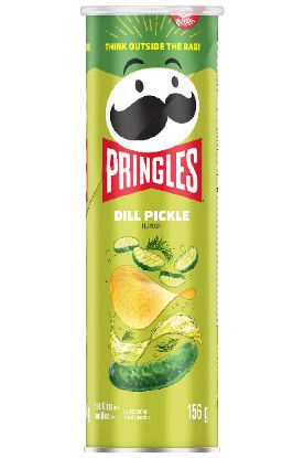 Picture of Pringles Dill Pickle Flavor Chips 156 Gm