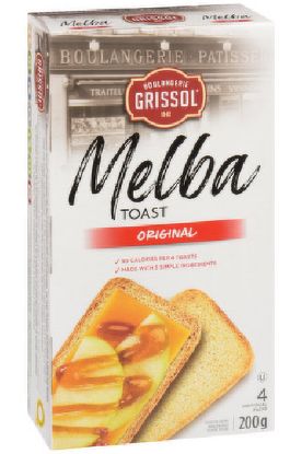 Picture of Grissol Melba Toast Sesame 200 Gm