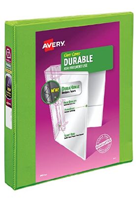 Picture of Avery Durable Binder Clear Cover 1 Ct