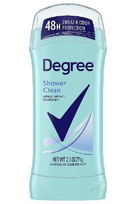 Picture of Degree Shower Clean Antiperspirant Deodorant 2.6 Oz