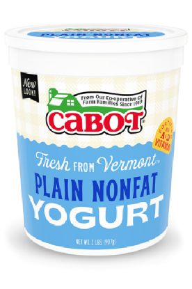 Picture of Cabot Plain Non Fat Yogurt 32 Oz