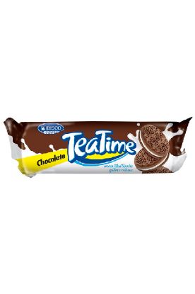 Picture of Wibisco Tea Time Chocolate Cream Filled Biscuits 110 Gm