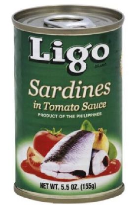 Picture of Ligo Sardine In Tomato Sauce 5.5 Oz