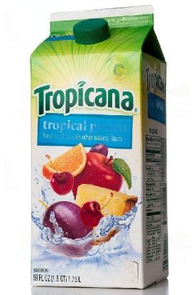 Picture of Tropicana Tropical Punch Juice Carton 59 Oz