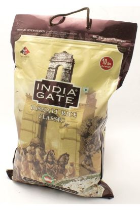 Picture of India Gate Basmati Rice 10 Lbs