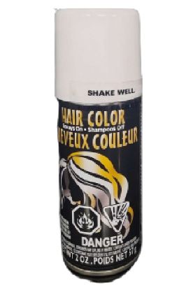 Picture of White Hair Color Spray 2 Oz