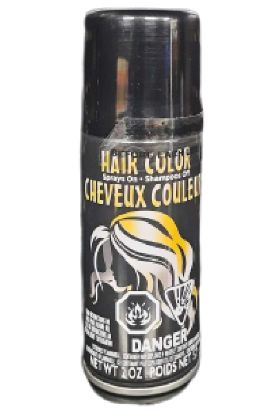 Picture of Black Color Hair Spray 2 Oz