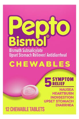 Picture of Pepto Bismol Chewable 12 Ct