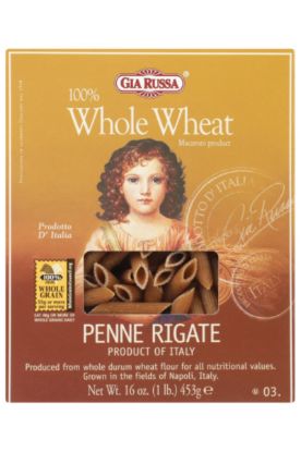 Picture of Gia Russa Whole Wheat Penne Rigate 16 Oz