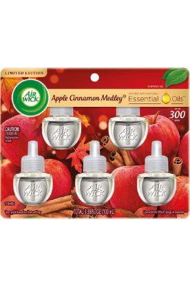 Picture of Air Wick Essential Oils Infused With Apple Cinnamon Medley 40 Ml
