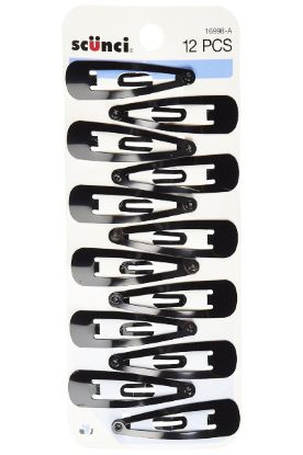 Picture of Scunci Snap Clippies 12 Ct