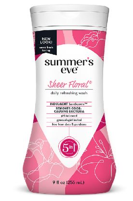 Picture of Summers Eve Sheer Floral Cleansing Wash 9 Oz