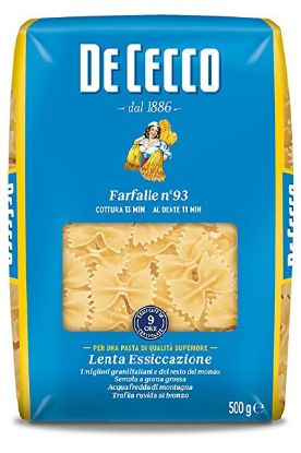 Picture of De Cecco Farfalle Pasta 500 Gm