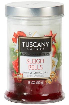 Picture of Tuscany Candle Sleigh Balls Candle 18 Oz