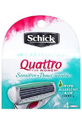 Picture of Schick Quattro 4 For Women Sensitive Razor 2 Ct