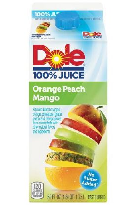 Picture of Dole Orange Peach Mango Juice 59 Oz