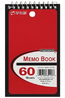 Picture of Top Flight Memo Book 60 Sheets